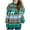 Green, variant on Christmas Sweaters for Women 2025 Long Sleeve Crewneck Vintage Xmas Pullover Sweater Jumper Tops