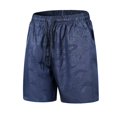 thumbnail image 1 of Pantalones Elásticos de Cintura de Hielo de Seda Suelta de Cinco Cuartos de Pantalones Cortos, Pantalones Deportivos Transpirables para Hombres con Bolsillos Laterales, Poliéster de Lavado a Máquina, 1 of 8