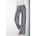 thumbnail image 1 of Pantalon de Palazzo Imprimé Marque Blanche&44; 124-Gris Sneaker - Large, 1 of 1