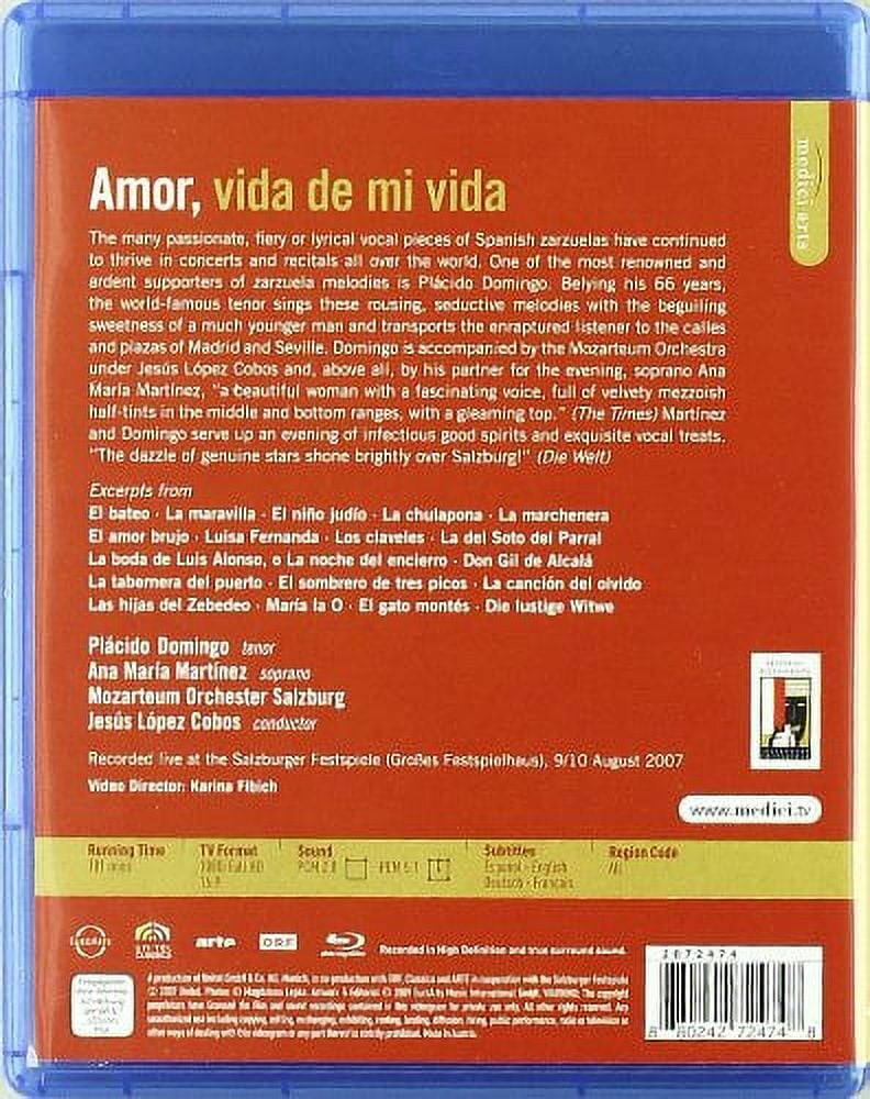 人気商品は Amor Vida de Mi Vida (Blu-ray), Euroarts, Music その他