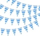 thumbnail image 4 of 1 paquete de 20 banderas a cuadros de Oktoberfest de 197 pulgadas, bandera bávara grande para decoración de fiesta temática de Oktoberfest alemana., 4 of 4