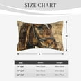 thumbnail image 4 of Sikiie Musical Horse Vintage Collage Print Plush Pillow Cover, Wrinkle-proof and Stain-resistant Pillow Protector without Pillow Core, Home Decoration-16"x24", 4 of 6