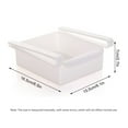thumbnail image 4 of Refrigerator Drawer Organizer, Retractable Fridge Storage Box, Pull Out Refrigerator Drawer Storage Basket, for Egg Fruit Vegetable, 4 of 4