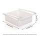 thumbnail image 4 of Caja de almacenamiento extraíble Fiudx para refrigerador y escritorio de vidrio, 4 of 4