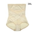 thumbnail image 7 of Unique Bargains 1 Pcs High Waist Women Slimming Body Shaping Tummy Control Shapewear Control Panties Underwear Beige 3XL, 7 of 7