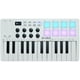 thumbnail image 1 of Controlador de teclado MIDI M-VAVE de 25 teclas con almohadillas retroiluminadas e inalámbrico, 1 of 9