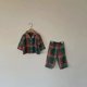 thumbnail image 1 of Conjunto de pijama con cuello vuelto para niña de primavera. Conjunto de pijamas a cuadros verdes navideños para niños pequeños ropa de dormir ropa de dormir. Ropa para niños 11T, 1 of 4