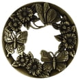 thumbnail image 1 of OHOIOLLA Decorativa Para Vela En Metal Marrón Claro Con Relieve Y Resistencia, 1 of 6