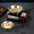 thumbnail image 2 of Stainless Steel Frying Pan Nonstick Frying Pan Stainless Skillet Kitchen Cooking Pan, 2 of 8