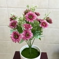 thumbnail image 3 of 1Pc Artificial Flower Daisy Garden DIY Stage Party Home Wedding Festival Decor, 3 of 8