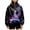 1-Dark Blue, variant on Womens Christmas Pet Pouch Hoodie Oversized Fleece Sweatshirt Roomy Front Pet Pouch Fits Cats Small Dogs and Other Small Pets Christmas Print (1-Red, XXL)
