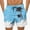 Multicolor#men's swim trunks, variant on UVEASISHA Palm Tree Swim Trunks for Men Big and Tall Quick Dry Board Shorts Summer Tropical Beach Vacation Short Pants with Drawstring and Pockets Multicolor XXL