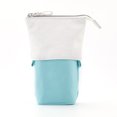 thumbnail image 1 of Retractable Pencil Case, Durable Canvas Telescopic Pencil Case Standing Statione, 1 of 3