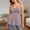 Brown Tops, variant on Women Casual Shirts Simple Solid Color Fashion Summer Sleeveless Tops With Back Hollow And Front Button Detail Blouse Trendy Dailywear