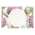thumbnail image 2 of Flower Pink 4 PCs Placemats Set Linen Non-Slip Table Mat Rectangular Washable for Dining Kitchen Party 12"x18", 2 of 8