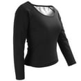 thumbnail image 4 of Camisa de Sudoració de Mujeres, Poliuretano Lavado A Mácina Sudor Violentamento para Mujeres Pérdida de Peso Detoxify Para Al Aire Libre para Casa, 4 of 7