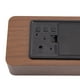 thumbnail image 4 of Reloj despertador electrónico digital LED de madera Control de sonidos Temperatura Escritorio 1#, 4 of 8
