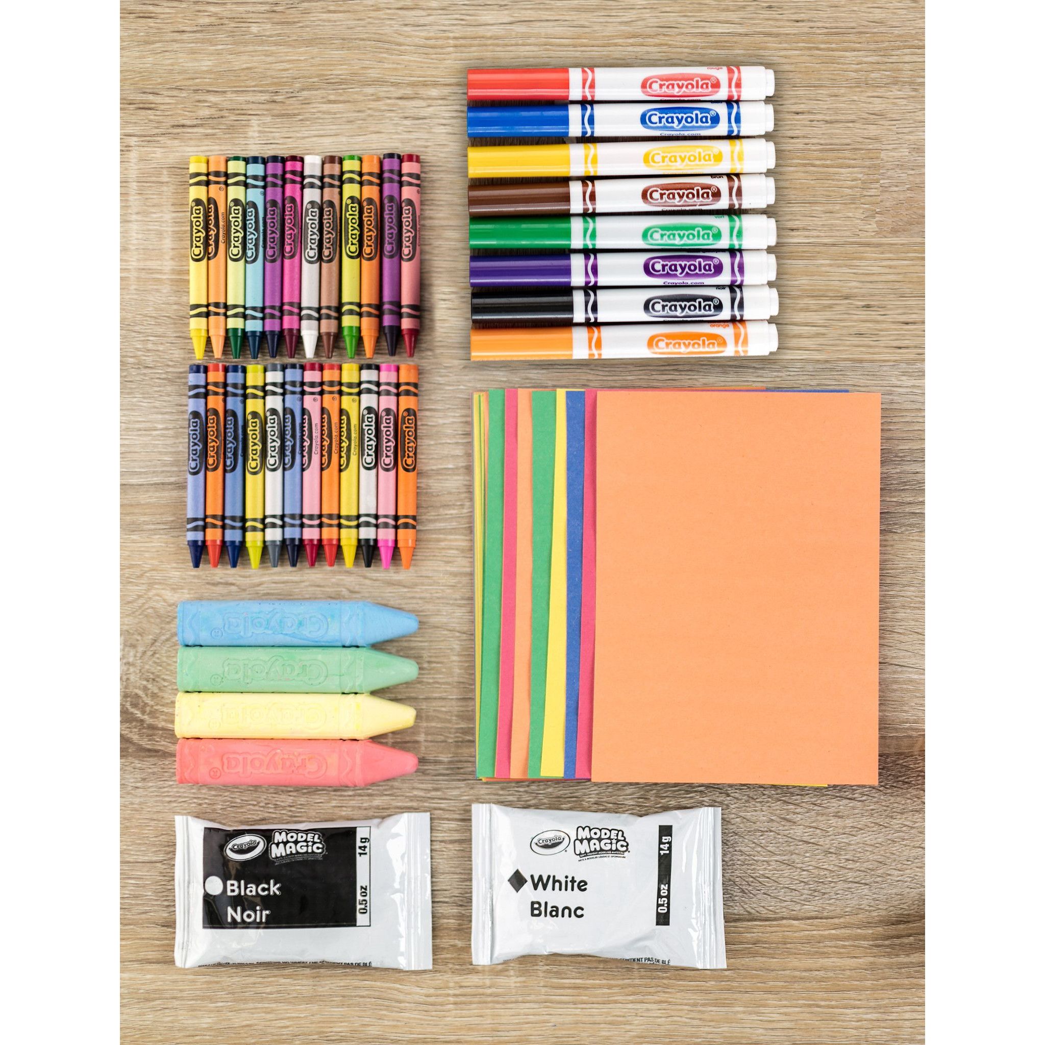 Crayola Creativity Tub Art Set, School Supplies, Ages 5+, 80 Pcs - image 4 of 8