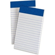 Ampad Writing Pads, 3" x 5", Narrow Rule, White, 50 Sheets, 12 Pack