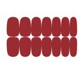 thumbnail image 1 of WREESH Pure Color Nail Sticker Waterproof Nail Art Full Nail Sticker, 1 of 2