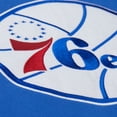thumbnail image 4 of Men's Mitchell & Ness Royal Philadelphia 76ers Hardwood Classics Team Origins Fleece Pullover Hoodie, 4 of 7