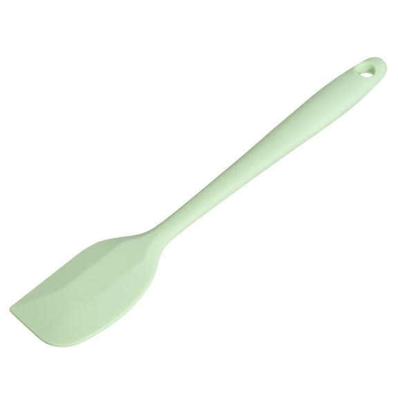 Uxcell Silicone Spatula Spoon, 11" Heat-resistant Scraper for Cooking Mixing Cyan