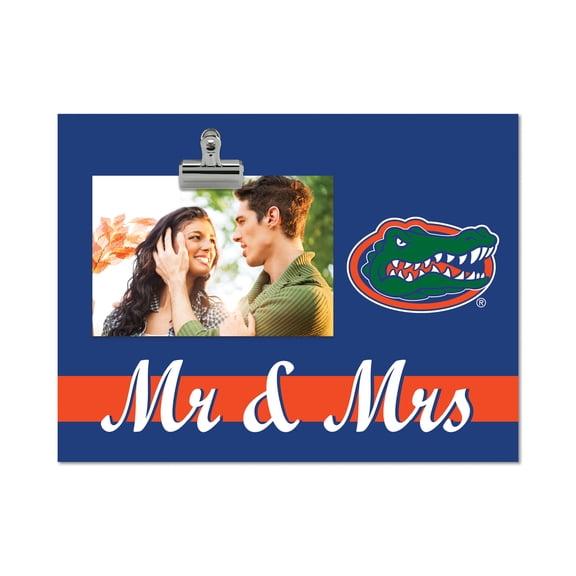 Florida Gators 8" x 10.5" Briteline Mr & Mrs Clip Frame