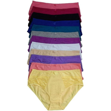 

Iheyi LOT 6 or 12 Pieces Women Girdle Light Tummy Control High Waist Briefs Panty S/M/L/XL