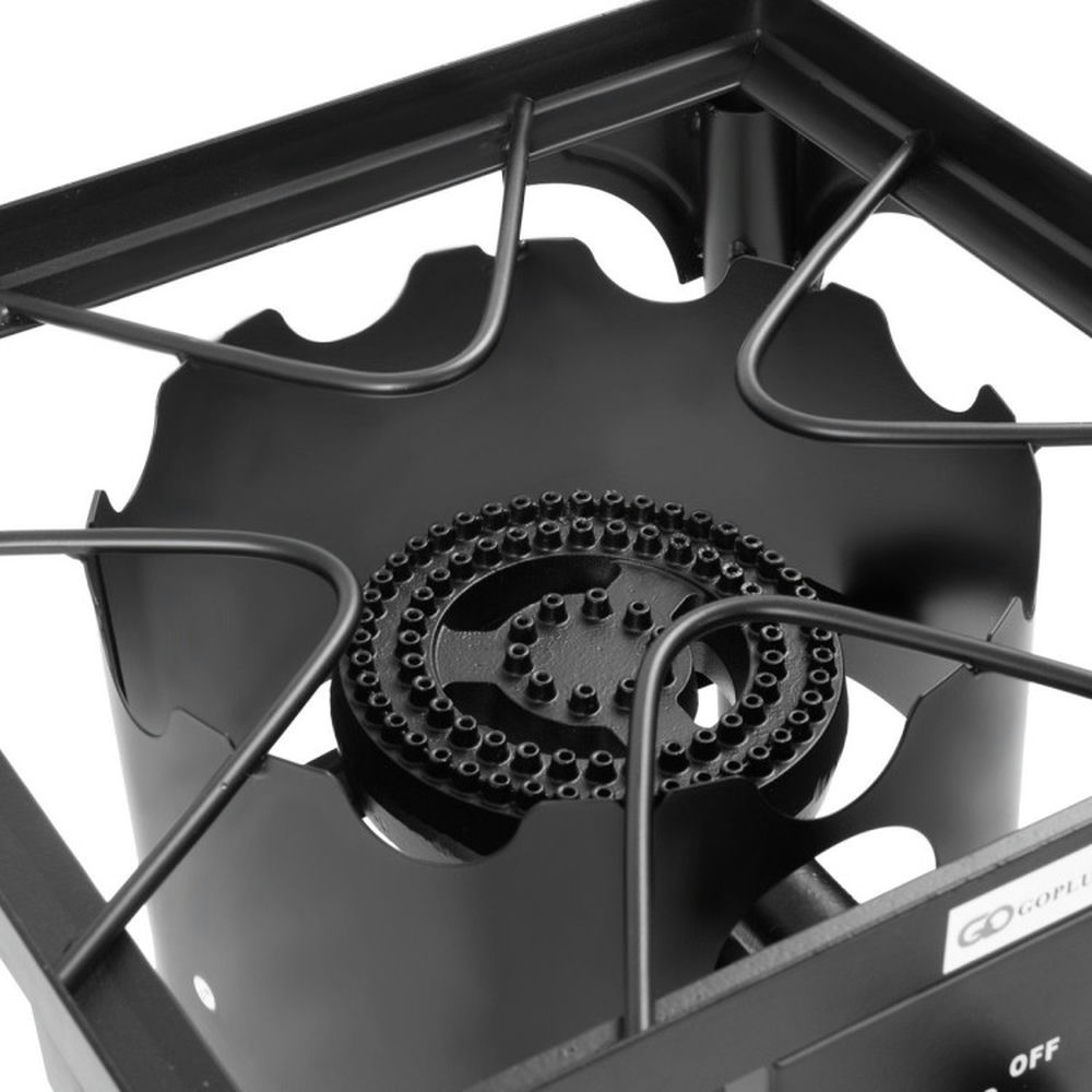 Spaco Grill, Outdoor BBQ Grill,100 000-BTU Portable Propane Outdoor Camp Stove with Adjustable Legs