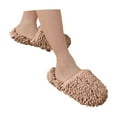 thumbnail image 3 of Slides for Women Fuzzy Slippers On Slippers With Scuff Sole For Indoor And Outdoor Home Comfort Machine Washable Soft, 3 of 6