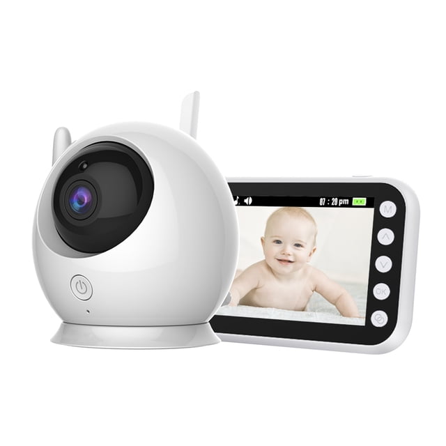 Monitor de bebé privado de 4,3 pulgadas Detección de temperatura de audio bidireccional para niños