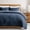 Navy Blue, variant on WDCOZY Beige Queen Size Quilt Bedding Sets with Pillow Shams, Cream Tan Lightweight Soft Bedspread Coverlet, Quilted Blanket Thin Comforter Bed Cover for All Season, 3 Pieces, 90x90 inches