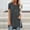 *Black, variant on ClodeEU Women's Summer Short Sleeve V-Neck T-Shirt ,Casual Loose Everyday Tops Blouse Shirts White,Womens Plus S