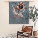 thumbnail image 5 of 1 pieza 160x130cm Couverture Plaid Bleu Tricote Dcore Avec Des Franges Bohme Simple Doux Confortable Protger Contre Le Froid Pour Canap Sofa Chaise, 5 of 5