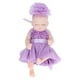 thumbnail image 2 of Muñeca Reborn de 10 pulgadas ANGGREK de silicona suave para recién nacidos con vestido hermoso, 2 of 8