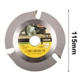 thumbnail image 5 of Disco para tallado de madera con amoladora angular, acero instrumental de 125 mm para herramientas de modelado de madera duraderas y resistentes al desgaste, accesorio universal para múltiples, 5 of 5