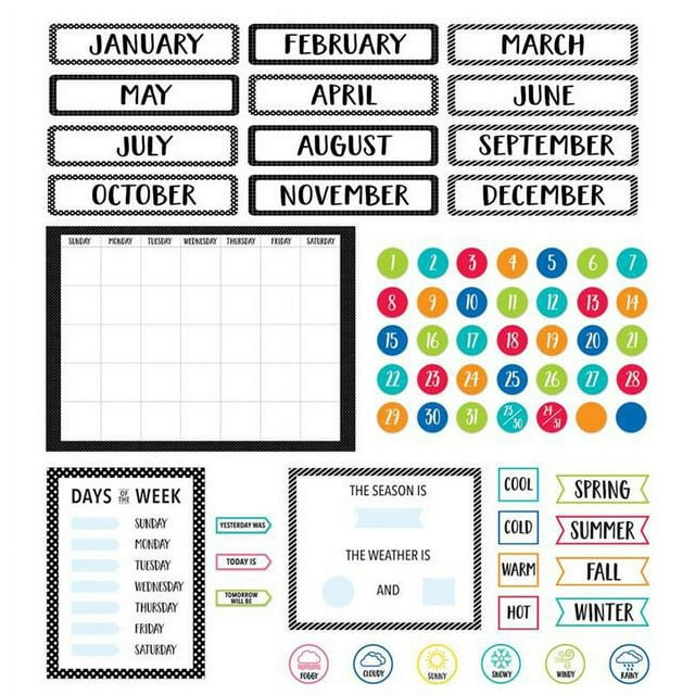 Creative Teaching Press CTP10168 Farm Friends Core Decor Calendar St