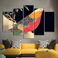 thumbnail image 5 of Japanese Artwork, Bird Artwork, Animal Printed, Japanese Art Bird Canvas, Animalistic Printed, Canvas Wall Decor - 3P-White Framed, 5 of 9