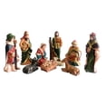 thumbnail image 2 of 10x Natividad Set Decoración Figurita Niño Jesús Nacimiento de Jesús Estatua Escultura de Pintado de par perfke estatuilla del nacimiento de jesus, 2 of 9