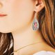 thumbnail image 3 of unbranded 4 Pares Pendientes Turquesa Bohemia Para Usar En Fiesta O Vestimenta Casual, 3 of 7