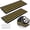 2 Pack, variant on Car Driveway Rubber Curb Ramp, 4FT Long Heavy Duty 50 Ton (110,000 lbs) Capacity Curb Ramp, for Cars, Trucks, Motorcycles, and Wheelchairs