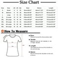 thumbnail image 3 of WXLWZYWL Womens Summer Tops Printed Casual V-Neck Short Sleeve Loose T-Shirt Blouse Tops Khaki, 3 of 5
