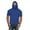 A Blue, variant on Fanxing Big and Tall Cooling Sun Shirt with Face Mask Short Sleeve Hoodie Mens UPF 50+ UV Sun Protection Shirts Lightweight Performance Fishing Shirt Yellow,XL