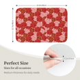 thumbnail image 4 of Pofeuu Rose Flowers Print Hem Mat 40x60 - Multipurpose Doormat for Indoor & Outdoor Use - Welcome Your Guests with our Entrance Mat, 4 of 6