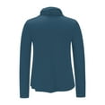 thumbnail image 6 of Jinhomg Women and Men Sun Shirt Big and Tall Outdoor Hiking Shirt With Mask Lightweight Cool Long Sleeve Ice Silk Athletic Tops Unisex Summer Rash Guard Dark Blue XXL, 6 of 9