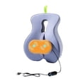 thumbnail image 1 of Ergonomic Memory Foam Lumbar Support Cushion with Adjustable Straps for Desk and Gaming Chair Back, 1 of 6