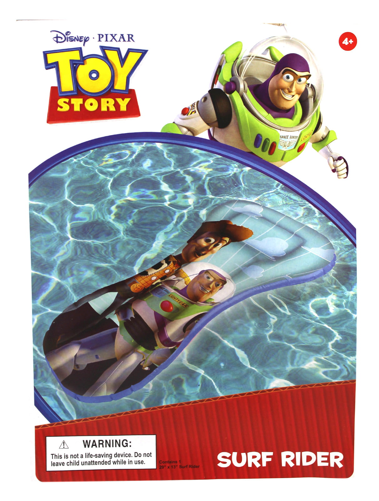 Toy Story Water Splasher Set mit 3 Figuren Buzz Lightyear Woody 