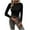 Black, variant on GigrtiJin Women Pullover Sweater Long Sleeve Round Neck Solid Color Slim Knitting Top Casual Comfy Warm Sweaters