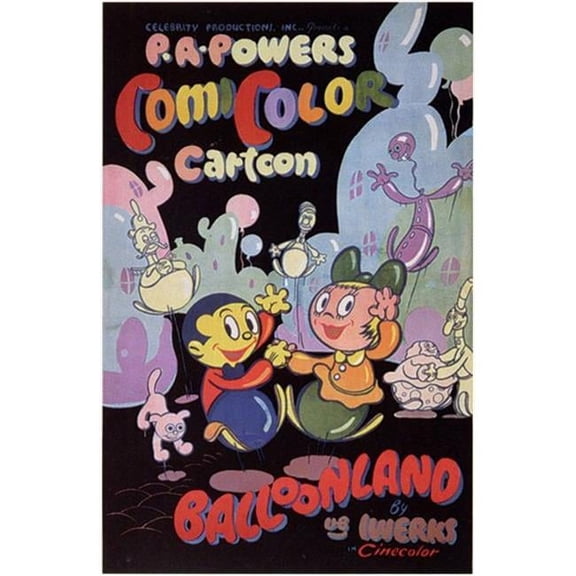Posterazzi MOV198349 Balloonland Movie Poster - 11 x 17 in.