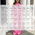 thumbnail image 4 of Auroural Girls Sweatsuit 2 Piece Sets Kids Hoodie Sweatshirts Children's Winter Printed Hooded Sweatshirt Wide-Leg Pants Casual Sports Fleece-Lined Warmth Two-Piece Set Kids, 4 of 7